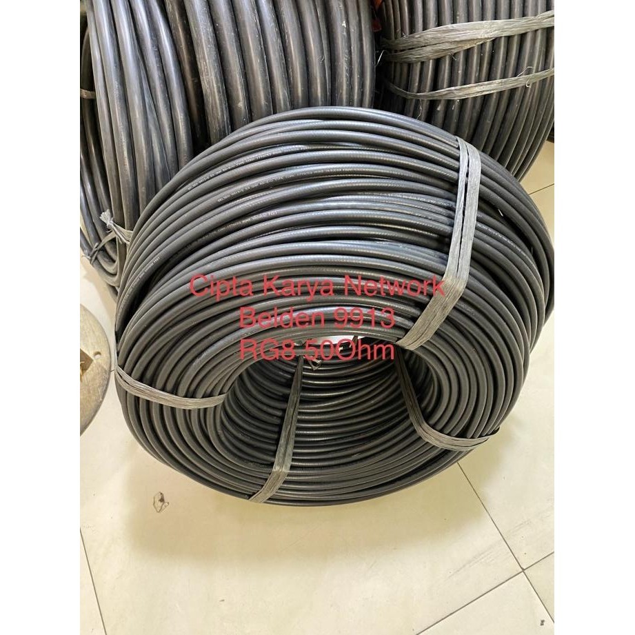 Terjangkau - Kabel Belden Rg8 9913 50 Ohm / Belden 9913 Rg 8 50 Ohm Meteran