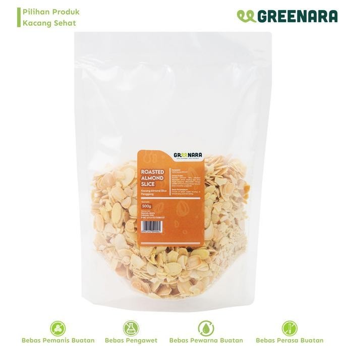 

Best Sales Kacang Almond Iris Panggang 500Gr / Roasted Almond Slice Terbaik