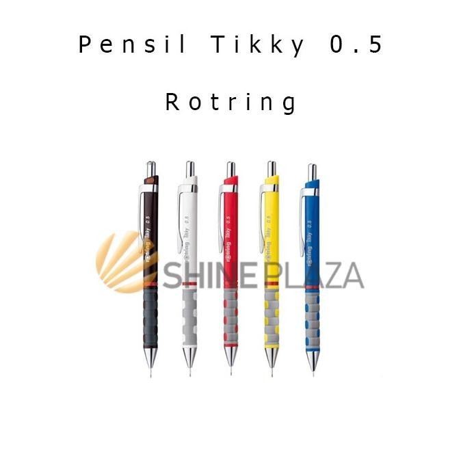 

Recomend Pensil Mekanik Rotring Tikky 0.5 - Rotring Tikky Mechanical Pencil 0.5 - Burgundy