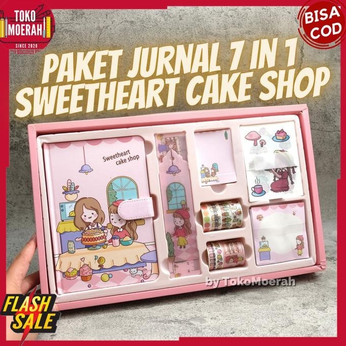 

Terbaik Paket Jurnal 7 In 1 Sweetheart Cake Kado Alat Tulis Sweet Heart Pengiriman Cepat