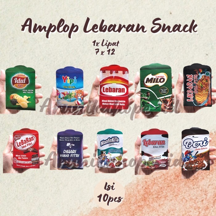 

Amplop Thr Lebaran/Amplop Idul Fitri Snack