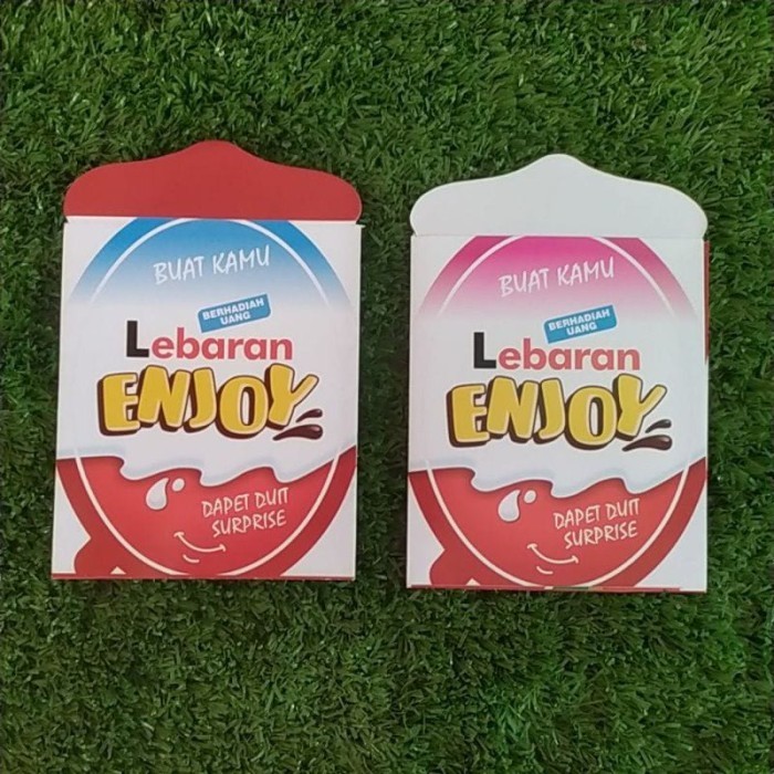 

Amplop Lebaran Kinderjoy Mini Isi 8. Free Perekat.Uang Dilipat 1X