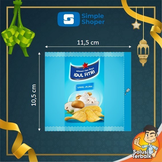 

1Pack Isi 12 Pcsamplop Lebaran Unik Bentuk Permen - Part 1