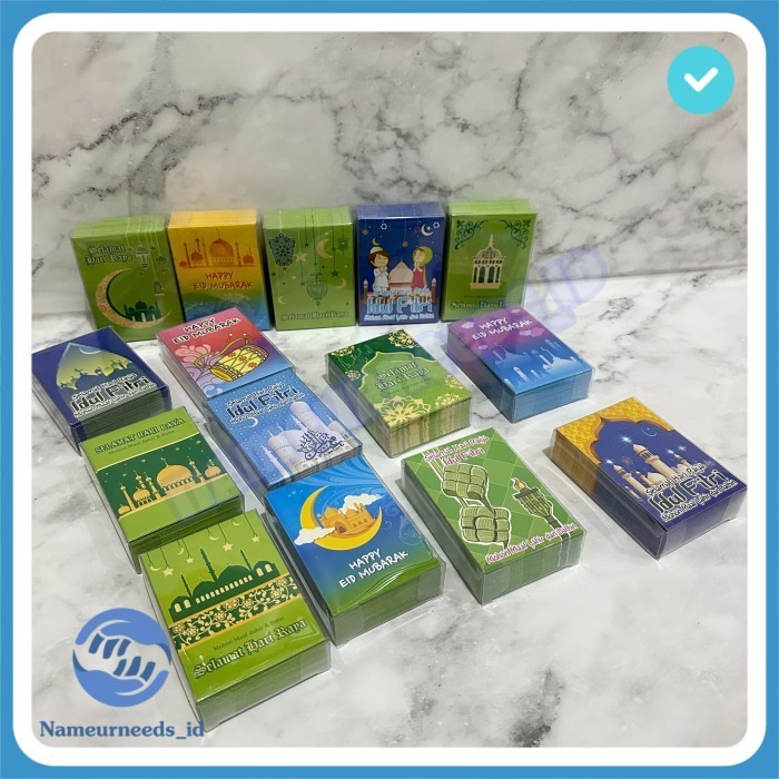 

Amplop Lebaran Idul Fitri 1 Pack Isi 50 Pcs Motif Lucu