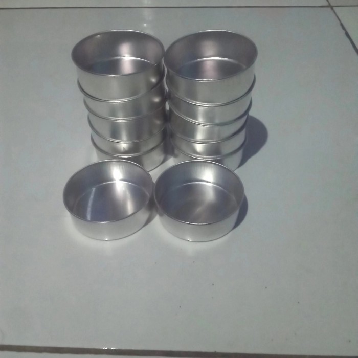 

Cetakan Kue Tart Mini/Tart Mini Uk 6 Cm Bahan Aluminium