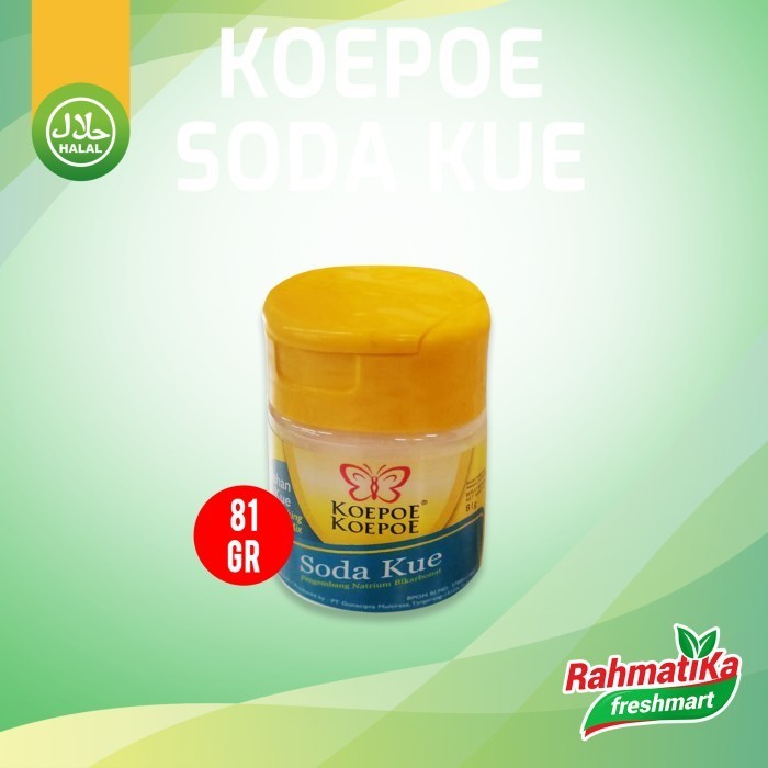 

Soda Kue Koepoe Koepoe / Bahan Kue / Baking Mix 81 Gram