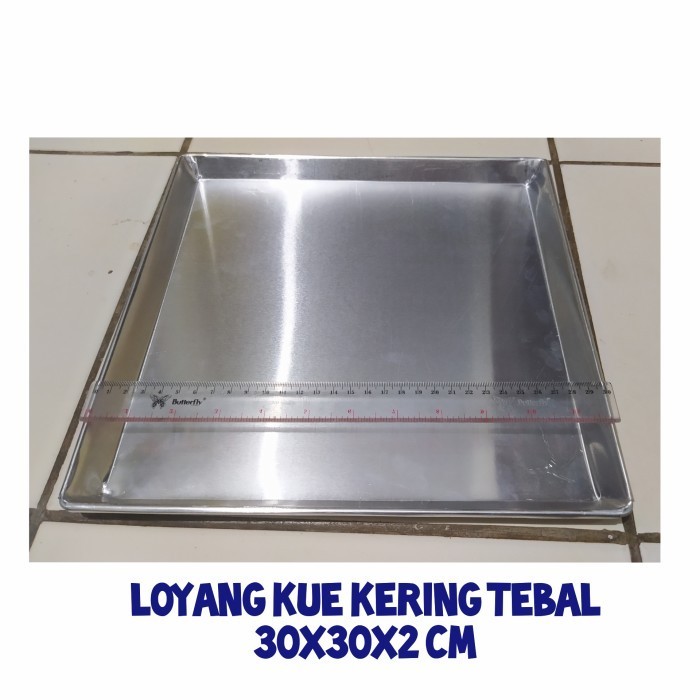 

Loyang Kue Kering 30X30 / Loyang Nastar Bahan Teb