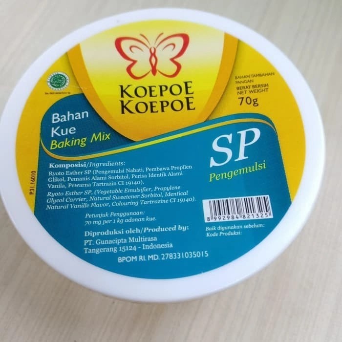 

Koepoe Koepoe Sp 70Gr Bahan Kue Baking Mix