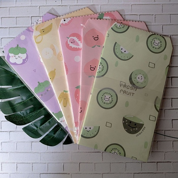 

Amplop Lebaran Lebih Lebar / Angpao Wedding Motif - Fruit