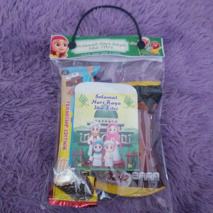 

Paket Ultah Lebaran Snack Plastik Lebaran / Amplop Plastik Thr