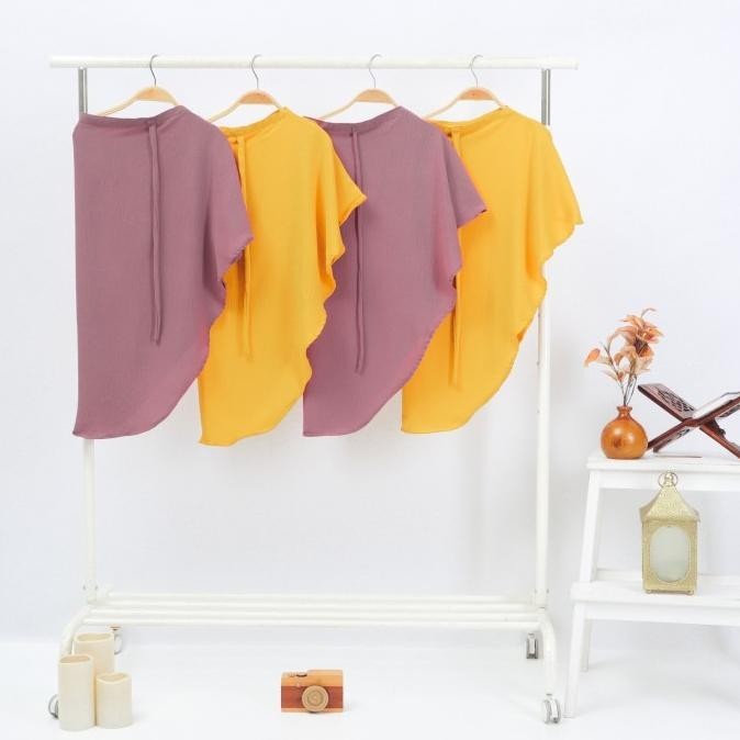 Peachbello Set Gamis Anak Baju Muslim Gamis Rayon BS01