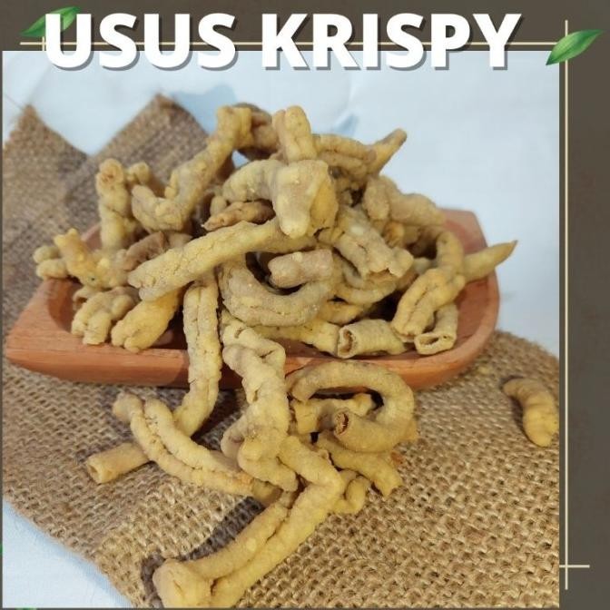 

KRIPIK USUS KRISPY ORIGINAL 250g SNACK CEMILAN KILOAN MURAH