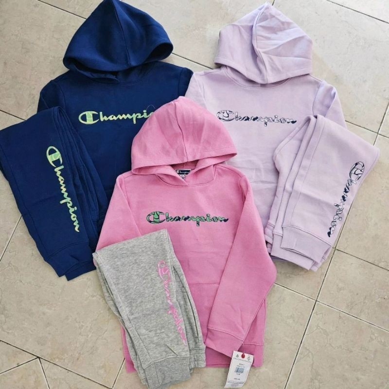 [SPECIAL EDITION] set jogger sweater champion anak remaja