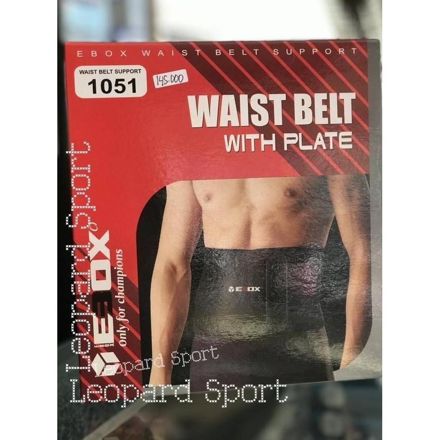 New Korset/ Waist Belt / Stagen / Deker Perut Ebox Dengan Plat / Plate Gunzchoi