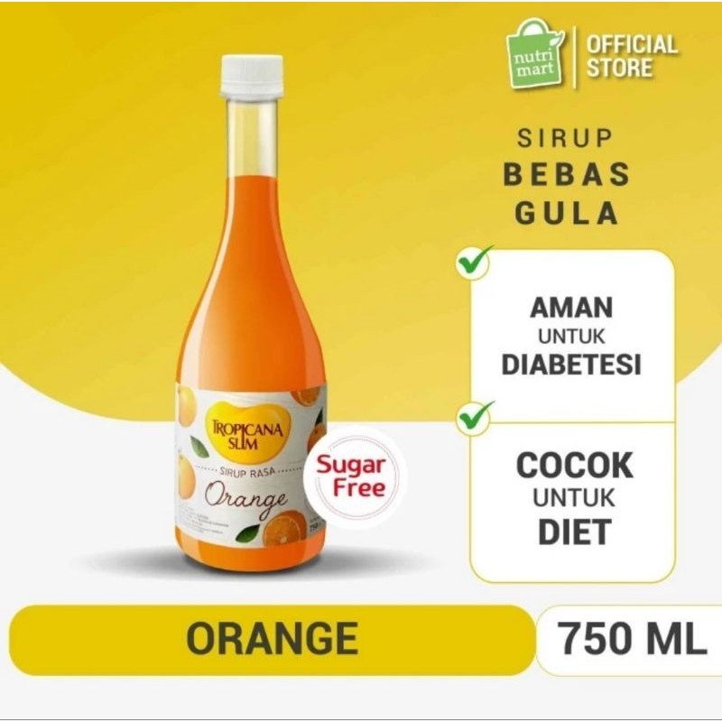 

Tropicana Slim Sirup 750ml Bebas Gula Rasa Jeruk Cocopandan Leci