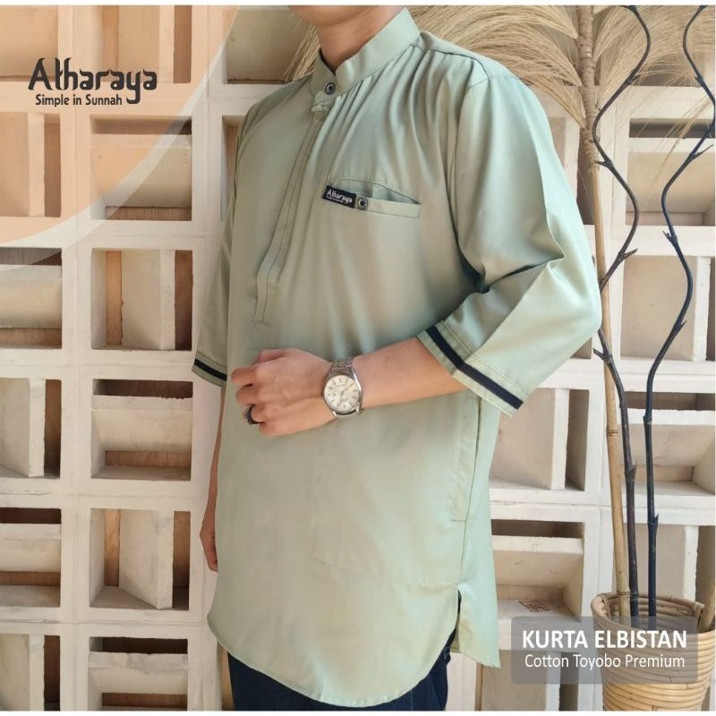 Koko Pria Dewasa Terbaru 2024 Baju Muslim Cowok Lengan Panjang Kokko Remaja Kokoo Kurta Kemja Pakist