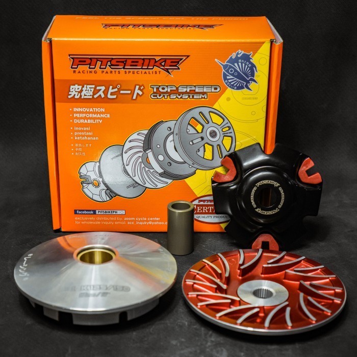 PROMO PULLEY SET PITSBIKE RACING VARIO 150 / VARIO 125 KOMPLIT 14 DERAJAT #ORIGINAL
