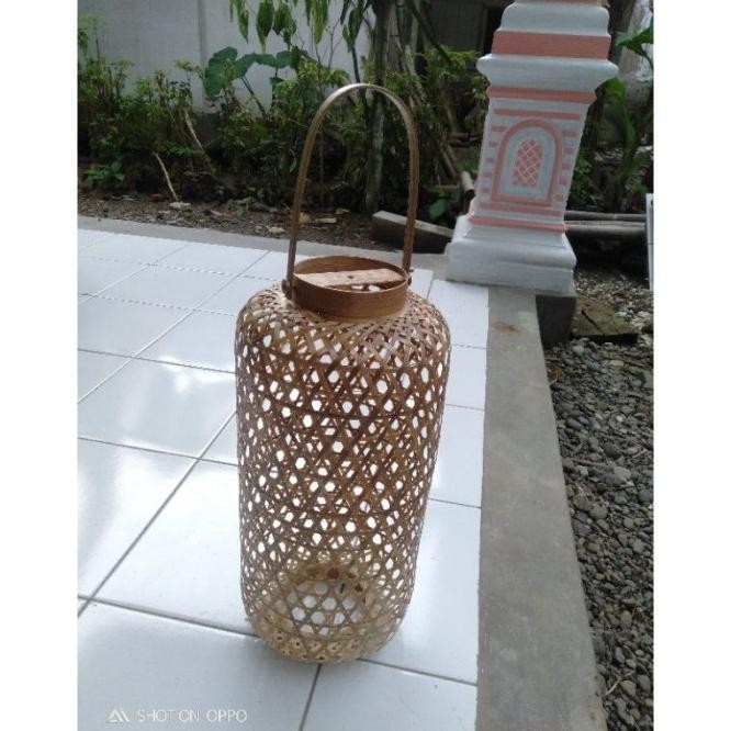 Kap Lampu Toples Panjang/Lampu Gantung Cafe/Lampu Dekorasi/Lampion | Opheliazulaikastore
