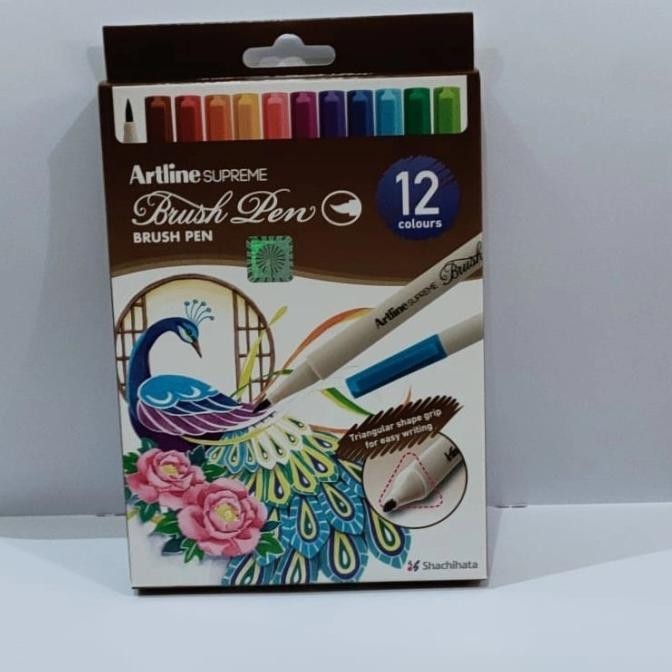 

Artline Brush Pen Supreme Set 12 Colour