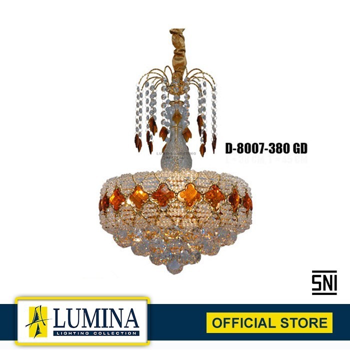 Lumina Lumina Lampu Hias Lampu Gantung Lumina Model D-8007-380 GD