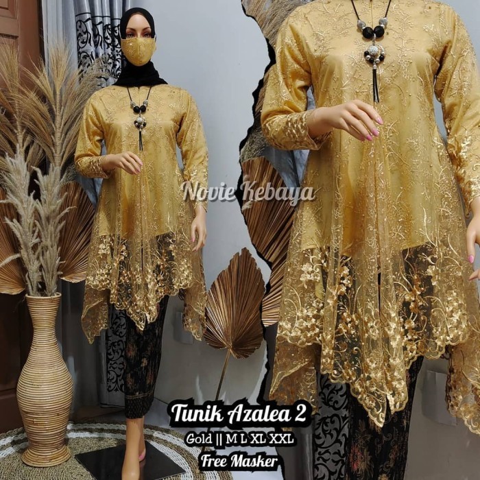 Kebaya Tunik Gold Setelan