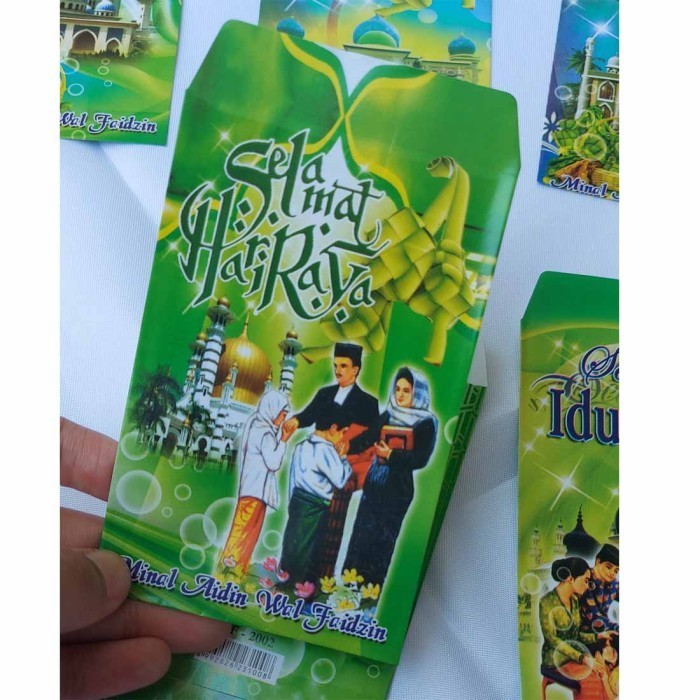 

Amplop Lebaran Idul Fitri 1 Pak Isi 10 Lembaruk 7 X 10.5Cm B