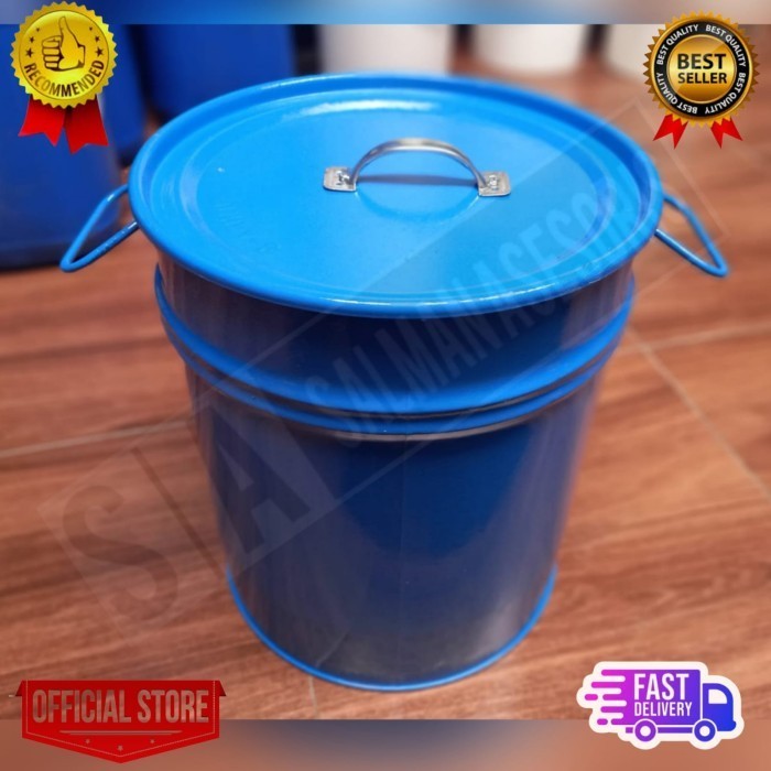 Tong Besi 30 Liter. Tempat Sampah Besi. Tempat Sampah