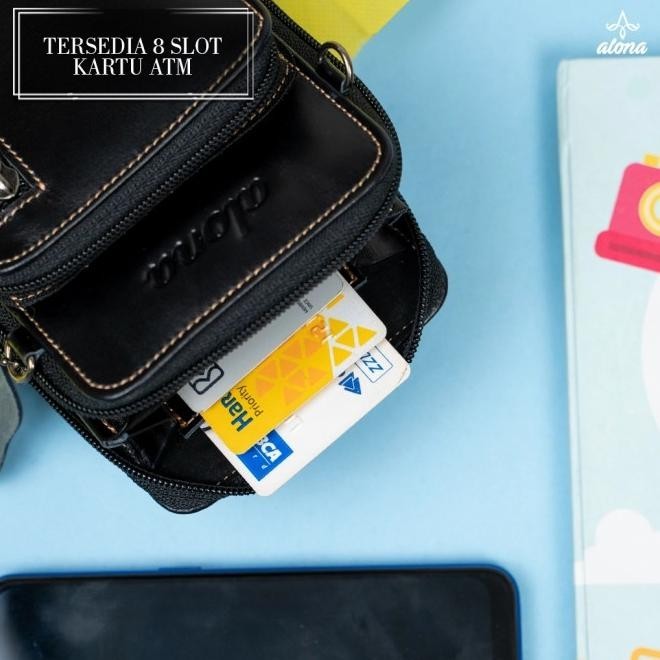 Tas Selempang Kulit Asli Mini Bag | Tas Kecil Wanita Alona Siren [ORI] - jihanstoress