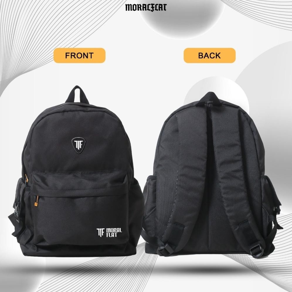 TRS Moral Flat Official-Tas Ransel-Backpack-Black Series TERLARIS