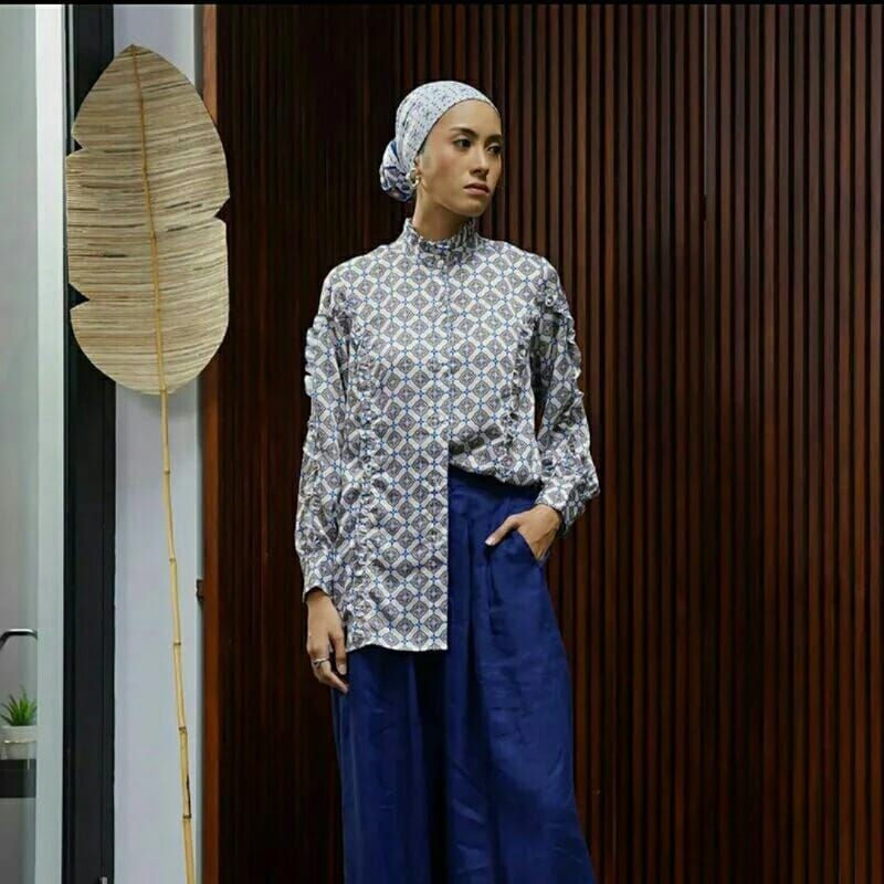 (NEW) Ivy top white Aleza Label