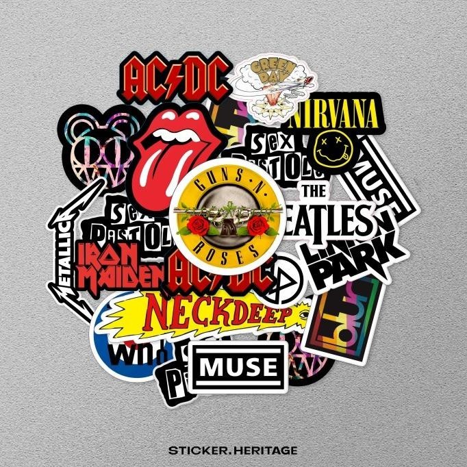 

STICKERS STIKER BAND ROCK METAL STIKER BAND | STIKER TUMBLER HP | STIK SKIA OFFICIAL