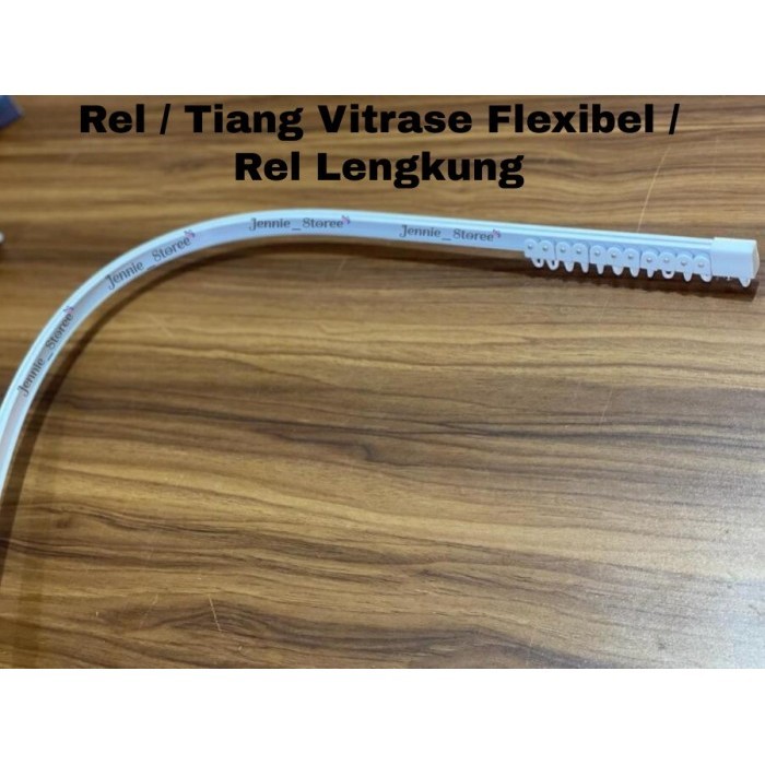 Rel fleksible / Rel Gorden Lengkung / Rel Vitrase Flexibel