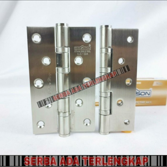 Engsel 5 Inch Stainless Stell Sus 304 Dekson/Engsel Pintu 5In Premium