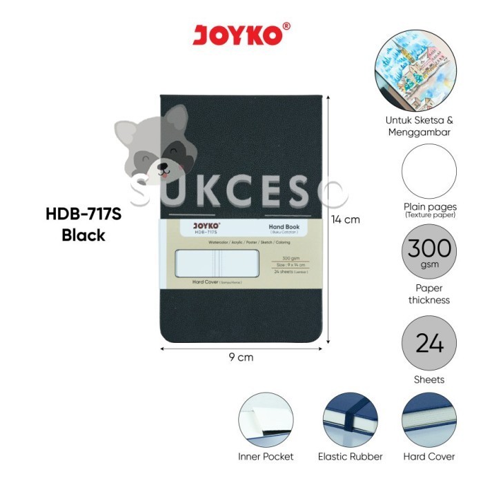 

Produk Joyko Hdb-717S Buku Catatan Sketsa Handbook /Handbook Joyko Unik Murah Promo