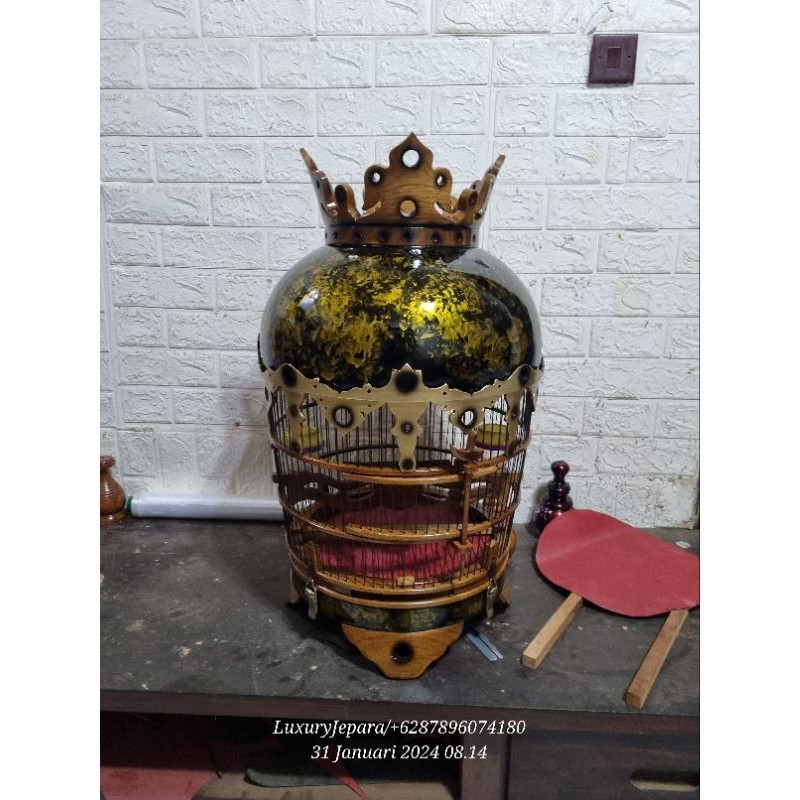 sangkar burung perkutut jati