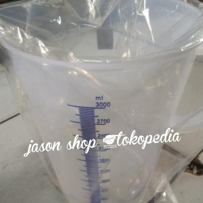 COD Gelas takar green leaf 3 liter/Gelas ukur green leaf 3 liter 1833