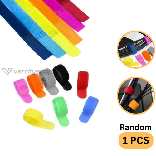 A83 Pengikat Kabel / Penggulung / Perapih Kabel Bahan Velkro