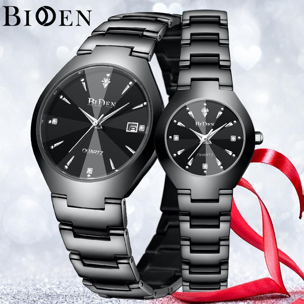 Best  Seller BIDEN Jam tangan Couple Anti Air Mode Santai Kuarsa jam tangan pria jam tangan wanita p