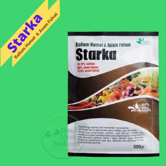 Special - Pupuk Kalium Humat dan Asam Fulvat STARKA 500 gr ..