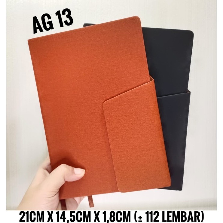 

Star Ag 13 Agenda Souvenir, Agenda Kulit A5, Agenda Custom, Notesbook - Hitam Terlaris