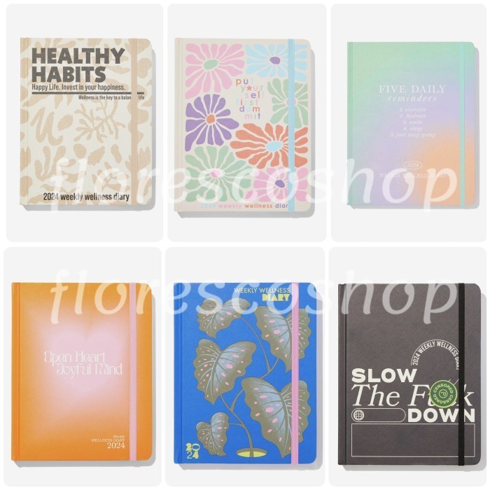 

Murah Typo Wellness Weekly Daily Planner 2024 Notebook Agenda Hot Sale