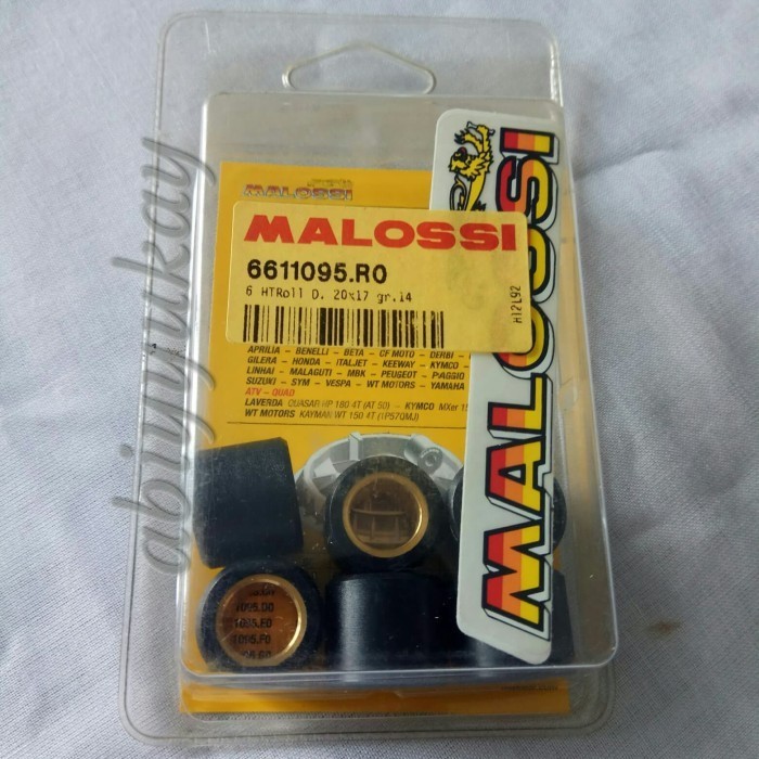 Roller Malossi 20X17 / 14 Gram For Modern Vespa Piaggio