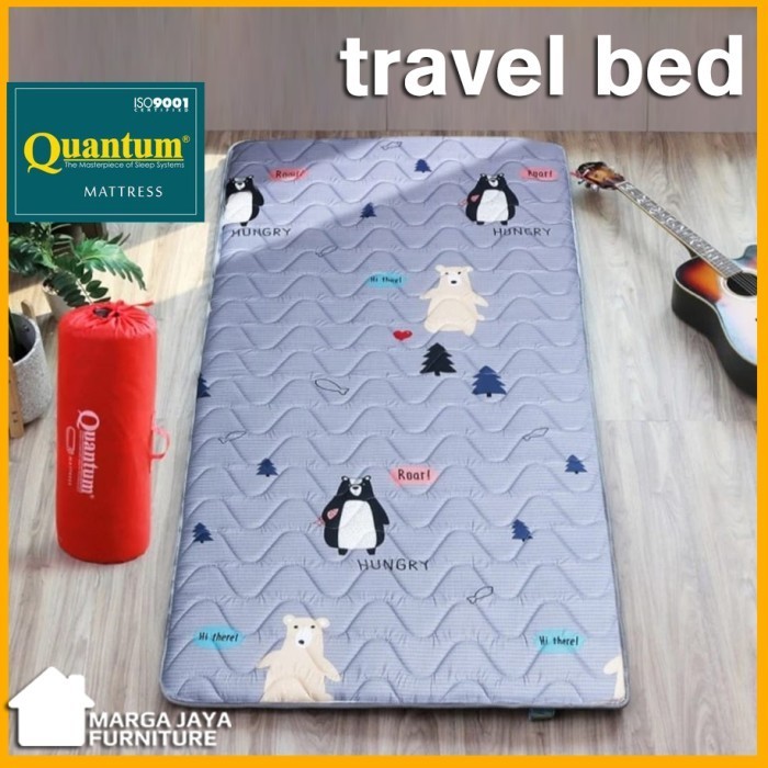 Kasur Lipat Quantum Travel Bed 80 Cm Gulung Lantai Matras