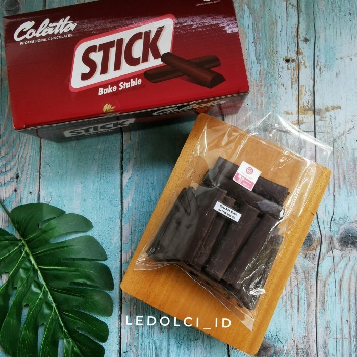 

```````] COLATTA BAKE STABLE CHOCOLATE STICK COKLAT STIK REPACK 250 GRAM