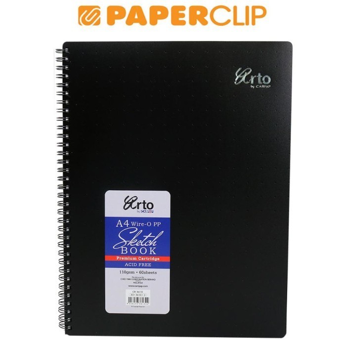 

Aman Sketch Book Arto A4 110G 60S 30-36132-2 Murah