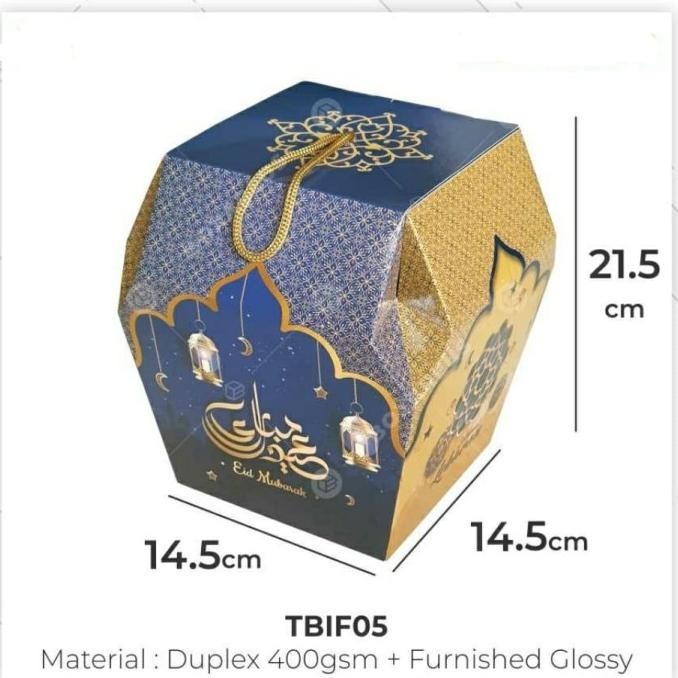 

] KEMASAN DUS KUE KERING LEBARAN IDUL FITRI UNIK TEBAL GOSEND READY