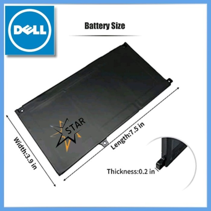 Baterai Battery Dell Latitude 3410 3510 Jk6Y6 Original