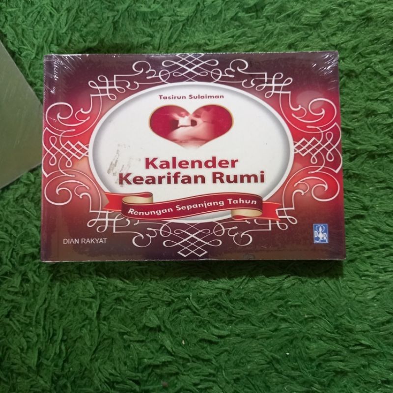 ORIGINAL BUKU MOTIVASI KALENDER KEARIFAN RUMI RENUNGAN SEPANJANG TAHUN