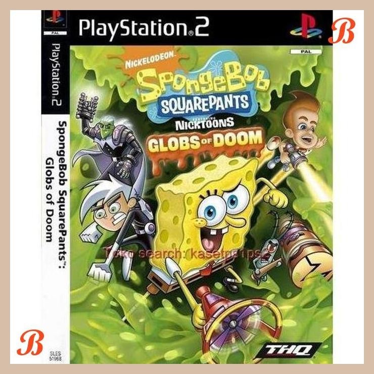 | KSP | SPONGEBOB GLOBS OF DOOM KASET PS2 - GAME PS2 - CD PS2