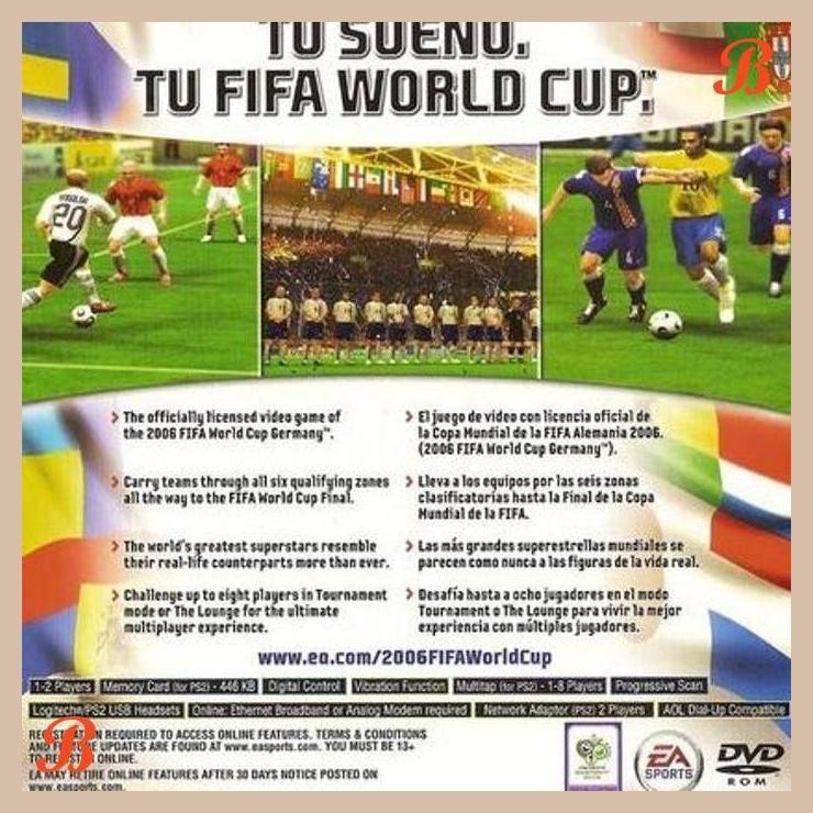 | KSP | FIFA WORLD CUP GERMANY 2006 KASET PS2 - CD PS2 - GAME PS2